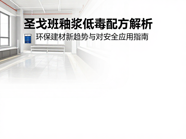 圣戈班釉浆低毒配方解析,环保建材新趋势与安全应用指南