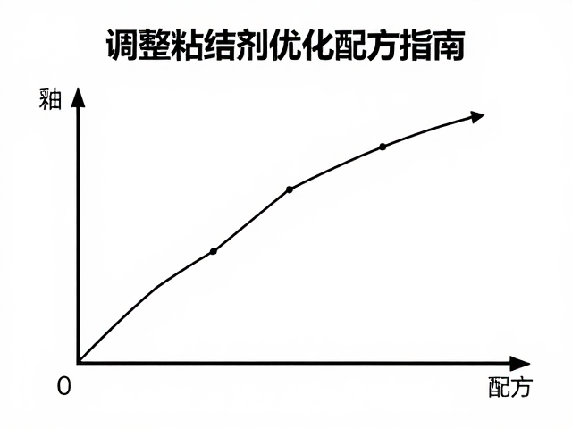釉浆流变曲线异常开裂?调整粘结剂优化配方指南