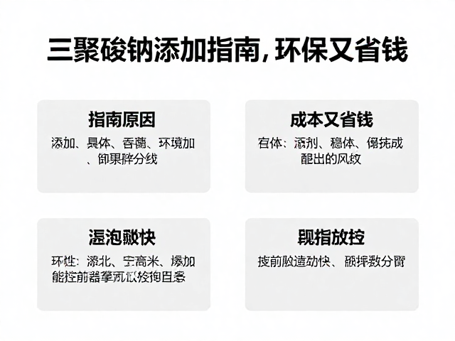 釉浆粉尘怎么控？三聚磷酸钠添加指南，环保又省钱