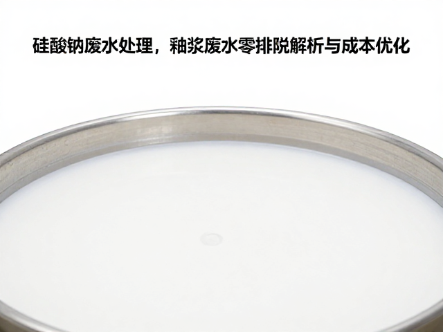 硅酸钠废水处理,釉浆废水零排放技术解析与成本优化
