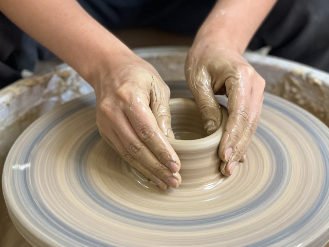 泥条盘筑餐饮器具制作,揉泥排气关键技巧与避坑指南