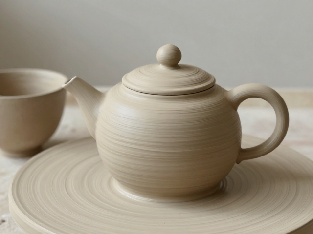 泥条盘筑茶壶茶杯器壁为何厚薄不均？揭秘手工成型核心工艺