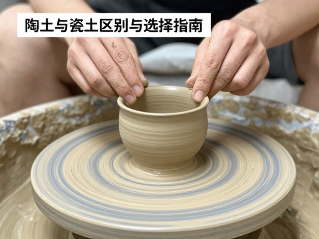 泥条盘筑工艺详解,如何选泥练泥?陶土与瓷土的区别与选择指南