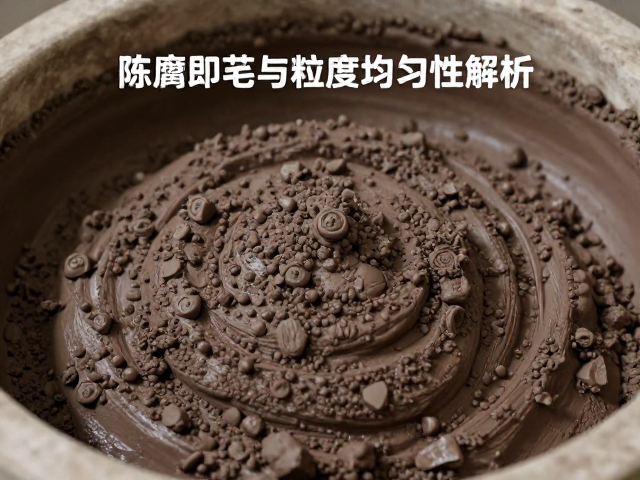 紫砂泥料陈腐工艺与粒度均匀性解析，回潮处理的关键作用