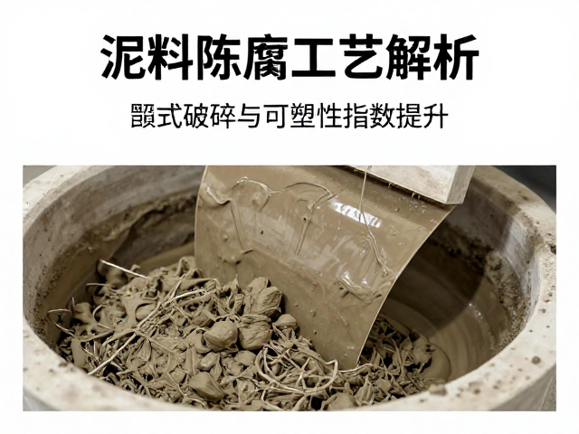 泥料陈腐工艺解析,颚式破碎与可塑性指数提升