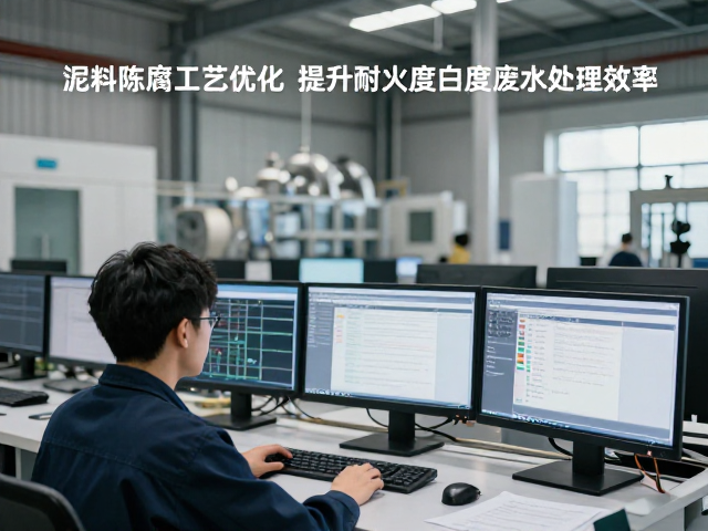 泥料陈腐工艺优化，提升耐火度白度与废水处理效率