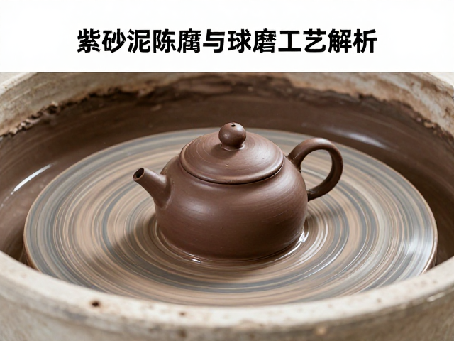 紫砂泥料陈腐与球磨工艺解析,含水率测定关键指南