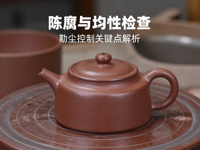 紫砂泥料陈腐与均匀性检查,粉尘控制关键点解析