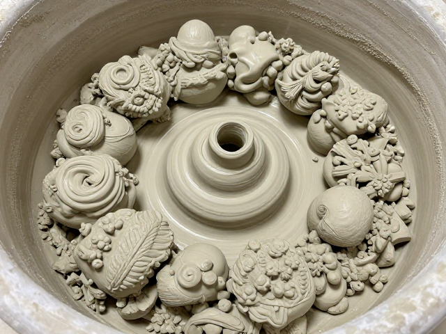 瓷泥陈腐与真空练泥对瓷石品质的影响