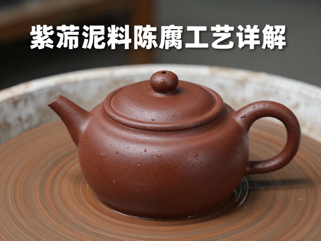 紫砂泥料陈腐工艺详解，如何精准控制收缩率与粉尘