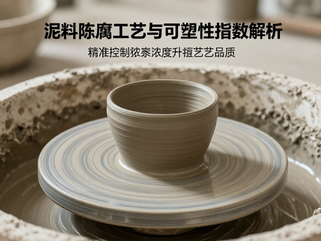 泥料陈腐工艺与可塑性指数解析，精准控制泥浆浓度提升陶艺品质