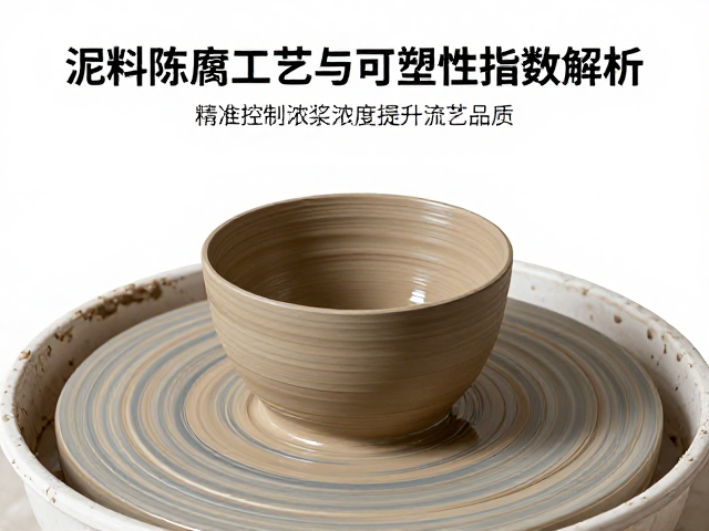 泥料陈腐工艺与可塑性指数解析，精准控制泥浆浓度提升陶艺品质