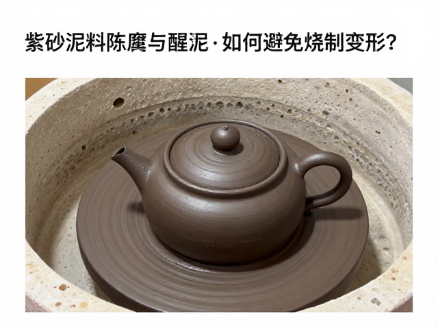 紫砂泥料陈腐与醒泥，如何避免烧制变形？