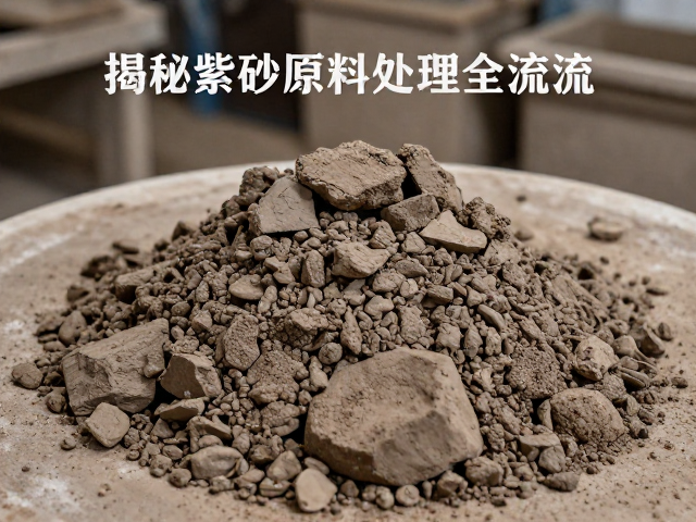 石英泥颚式破碎与陈腐工艺，揭秘紫砂原料处理全流程