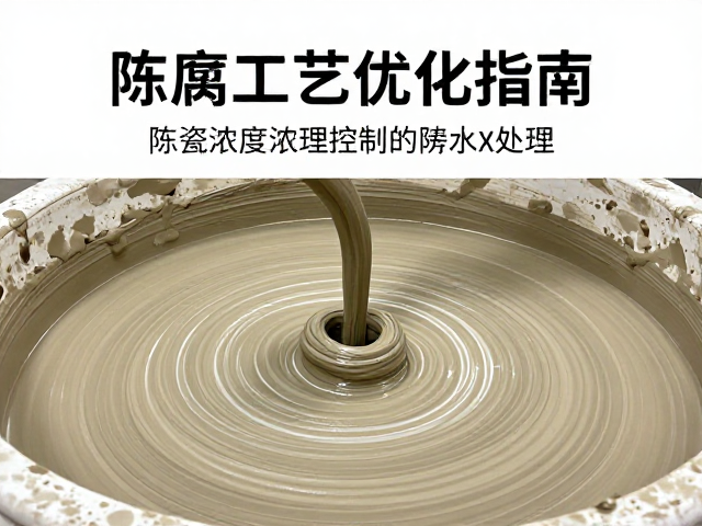 陶瓷泥浆浓度控制与废水处理,陈腐工艺优化指南