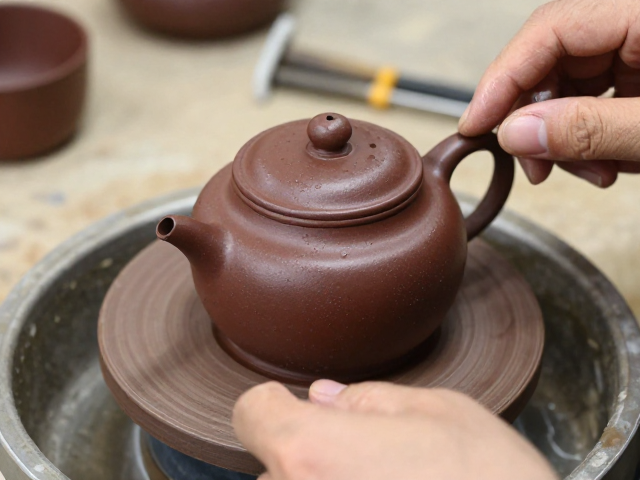 紫砂壶泥料陈腐与含水率调整，揭秘低噪音制作工艺