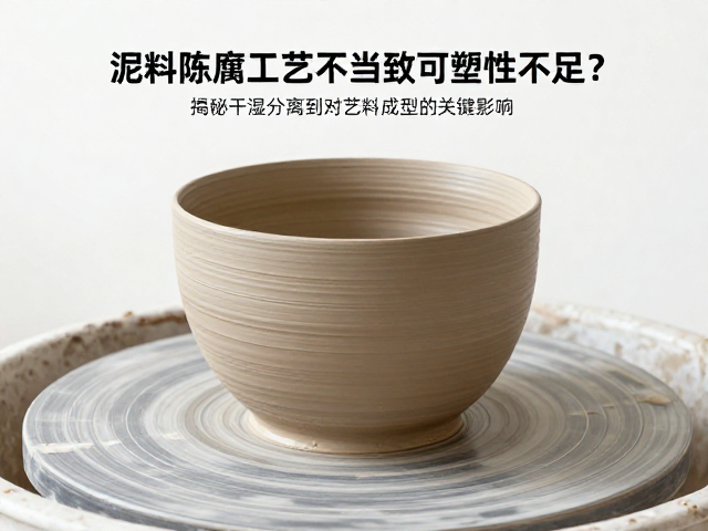 泥料陈腐工艺不当致可塑性不足?揭秘干湿分离对陶艺成型的关键影响