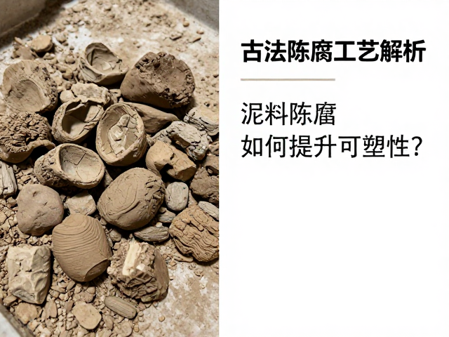 古法陈腐工艺解析,泥料陈腐如何提升可塑性?