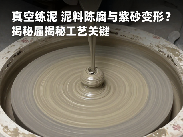 真空练泥机如何影响泥料陈腐与紫砂变形?揭秘工艺关键