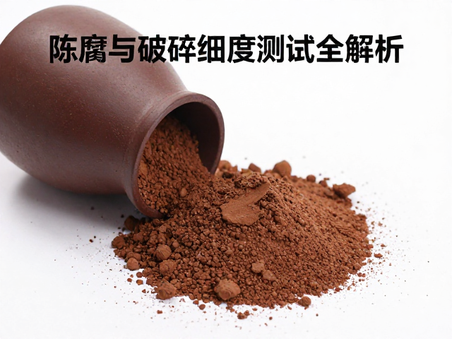 紫砂泥料陈腐与颚式破碎细度测试全解析