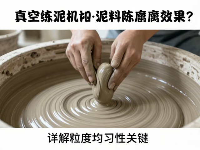 真空练泥机如何提升泥料陈腐效果?详解粒度均匀性关键