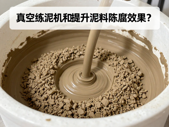 真空练泥机如何提升泥料陈腐效果？详解粒度均匀性关键