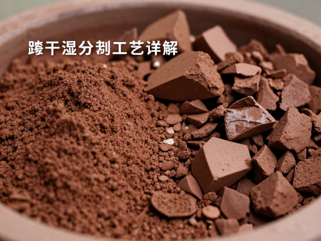 紫砂泥料陈腐与颚破干湿分离工艺详解