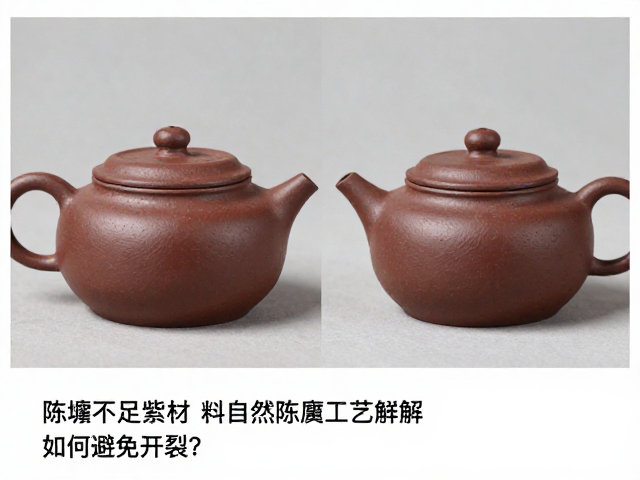 紫砂泥料自然陈腐工艺详解,如何避免开裂?