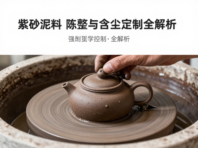 紫砂泥料陈腐工艺与含水率调整，粉尘控制全解析