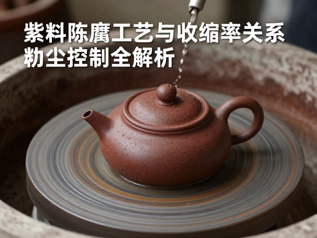 紫砂泥料陈腐工艺与收缩率关系，粉尘控制全解析