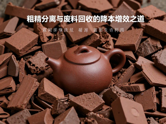 紫砂泥料陈腐工艺解析，粗精分离与废料回收的降本增效之道