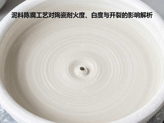 泥料陈腐工艺对陶瓷耐火度、白度与开裂的影响解析