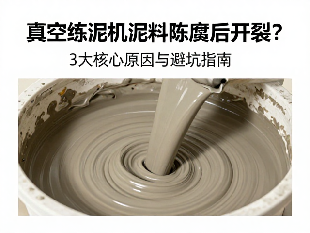 真空练泥机泥料陈腐后开裂？3大核心原因与避坑指南