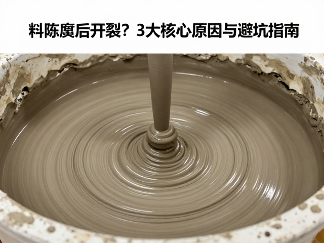 真空练泥机泥料陈腐后开裂？3大核心原因与避坑指南