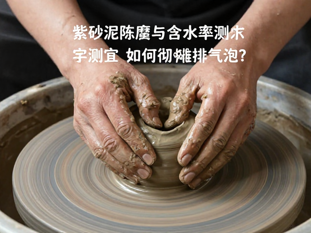 紫砂泥料陈腐与含水率测定,如何彻底排除气泡?