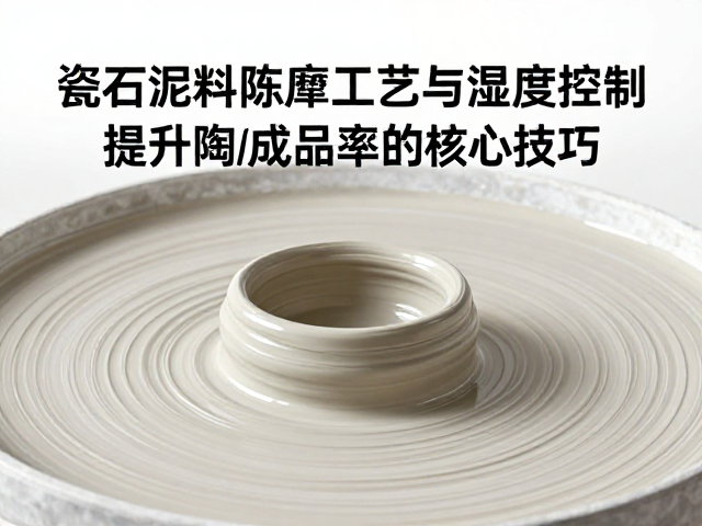 瓷石泥料陈腐工艺与湿度控制,提升陶瓷成品率的核心技巧