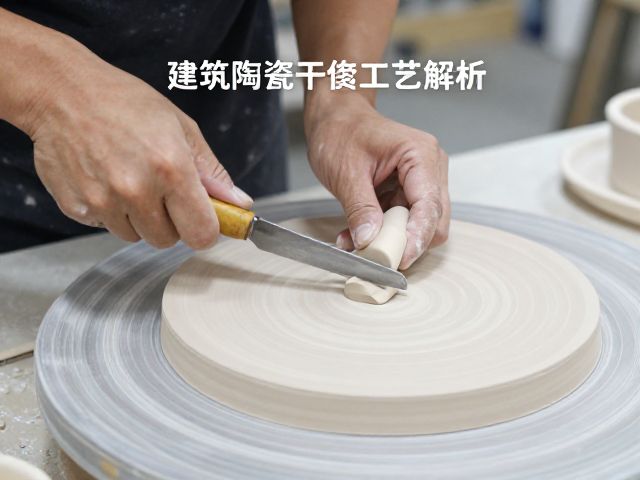 建筑陶瓷干修坯工艺解析,半干状态成型的关键技巧与标准