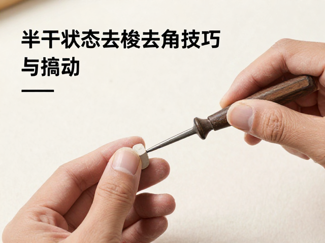 干修坯工艺解析,半干状态去棱去角技巧与常见问题解答