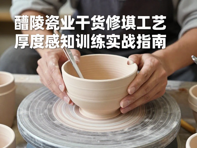 醴陵瓷业干货，干修坯工艺与厚度感知训练实战指南