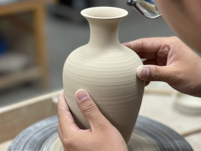 醴陵瓷瓶体干修坯工艺详解，塑造完美瓶体的关键步骤