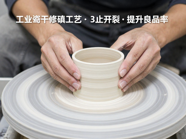 工业陶瓷干修坯工艺,3大技巧防止开裂,提升良品率