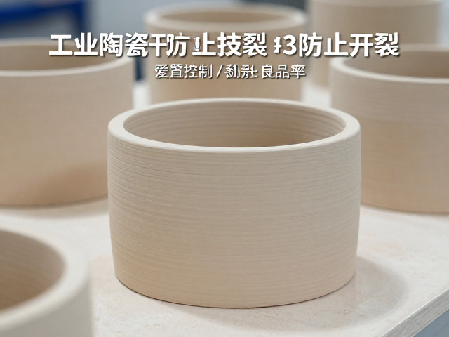 工业陶瓷干修坯工艺,3大技巧防止开裂,提升良品率
