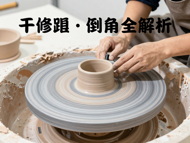 干修坯工艺与现代机械旋坯倒角技术全解析