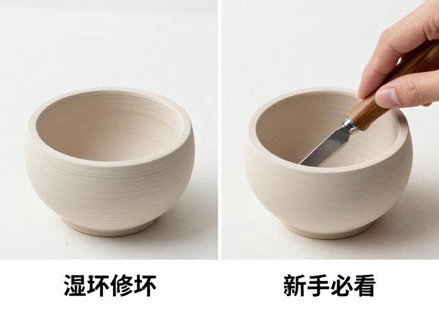 干修坯工艺详解,湿坯与干坯修坯技巧对比,新手必看