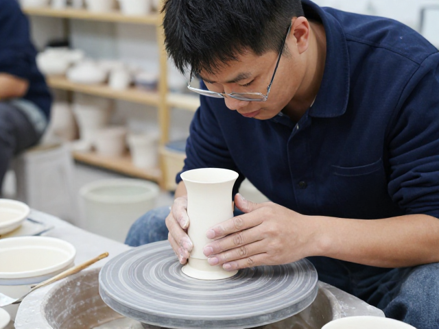 醴陵干修坯工艺，如何确保瓷器厚度均匀？专家详解
