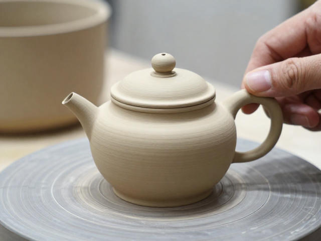 龙泉干修坯工艺详解，如何塑造完美壶身线条？
