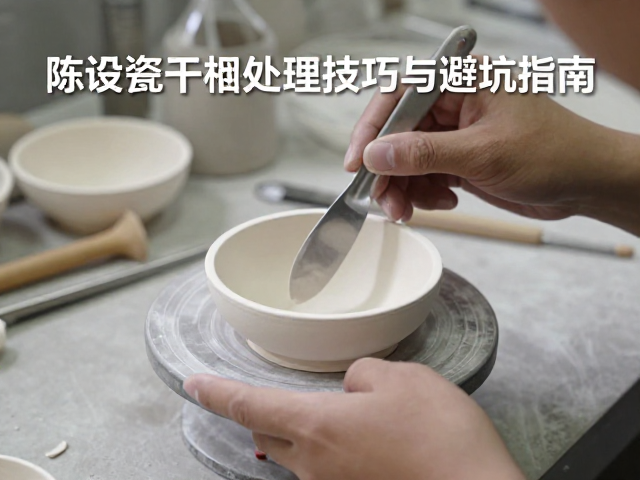干修坯工艺详解,陈设瓷干坯处理技巧与避坑指南