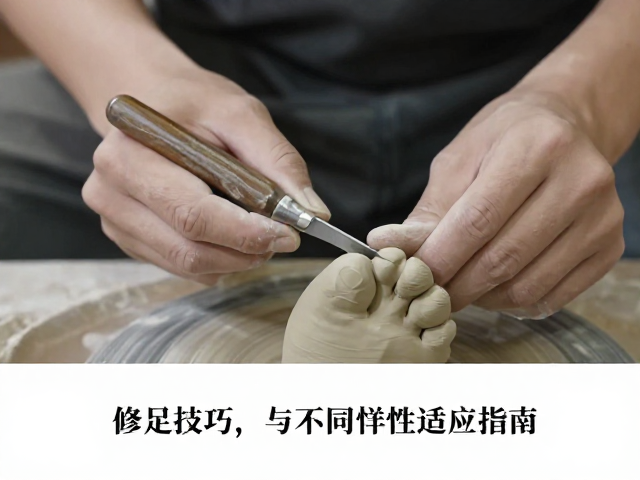 干修坯工艺详解，修足技巧与不同泥性适应指南