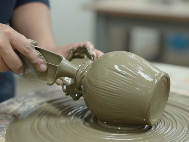 泥浆粘接工艺解决复杂器型变形歪斜难题