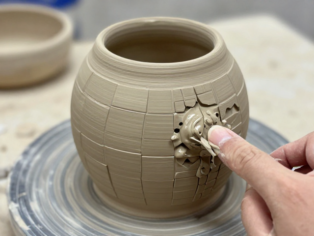 泥浆粘接工艺在艺术陶偶创作中的应用,详解镶嵌拼合技法